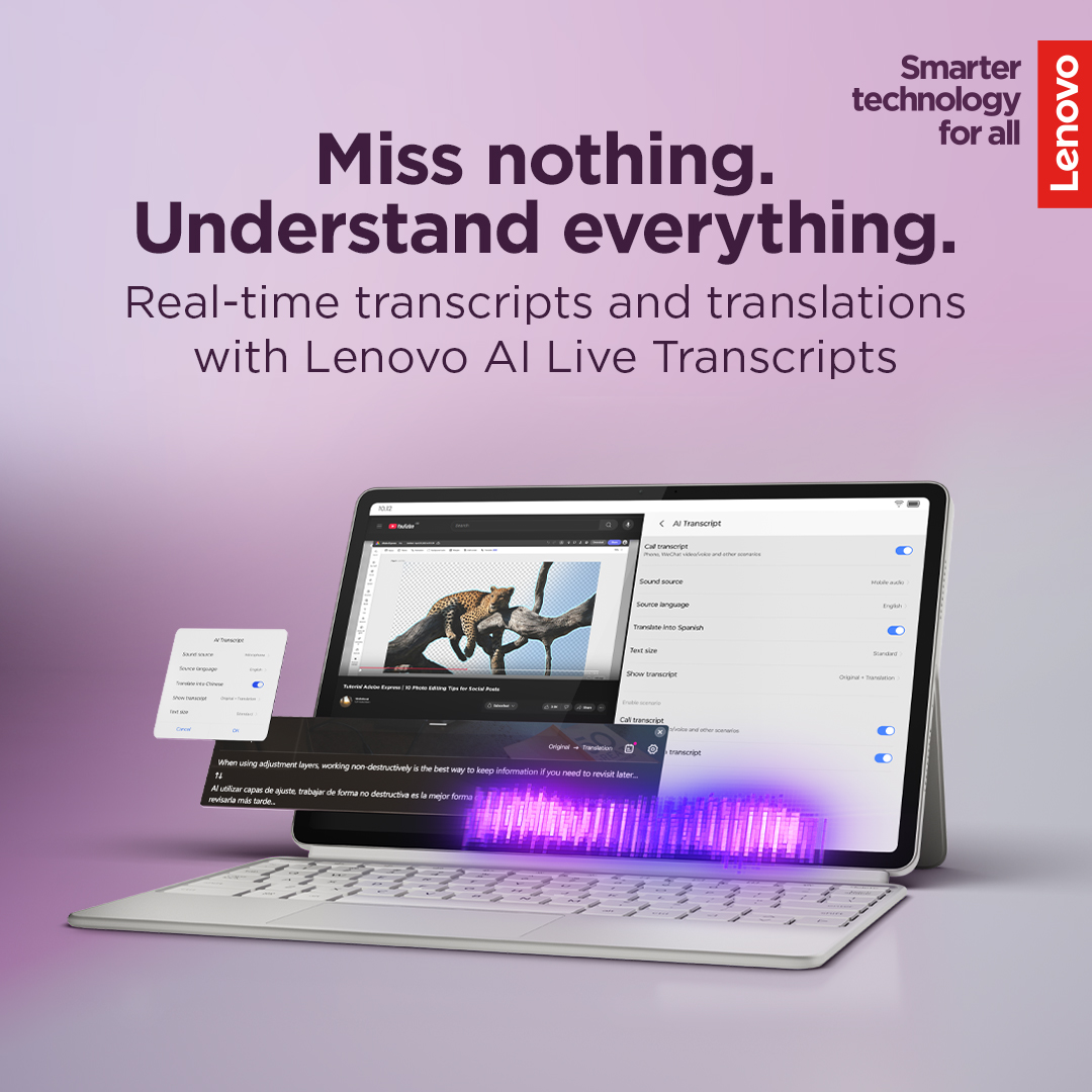 Lenovo Yoga Tab Wi-Fi (without power adapter) | ZAG60208SE | 11.1 " | Seashell | 3200 x 2000 pixels | Qualcomm | Snapdragon 8 Gen 3 Mobile Platform | 12 GB | Soldered LPDDR5x | 256 GB | Wi-Fi | Front camera | 13 MP | Rear camera | 13+2 MP | Bluetooth | 5.