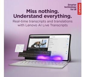 Lenovo Yoga Tab Wi-Fi (without power adapter) | ZAG60208SE | 11.1 " | Seashell | 3200 x 2000 pixels | Qualcomm | Snapdragon 8 Gen 3 Mobile Platform | 12 GB | Soldered LPDDR5x | 256 GB | Wi-Fi | Front camera | 13 MP | Rear camera | 13+2 MP | Bluetooth | 5.