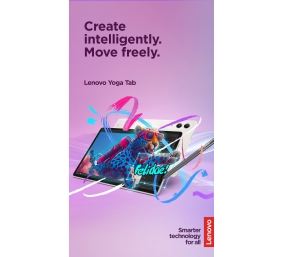 Lenovo Yoga Tab Wi-Fi (without power adapter) | ZAG60208SE | 11.1 " | Seashell | 3200 x 2000 pixels | Qualcomm | Snapdragon 8 Gen 3 Mobile Platform | 12 GB | Soldered LPDDR5x | 256 GB | Wi-Fi | Front camera | 13 MP | Rear camera | 13+2 MP | Bluetooth | 5.