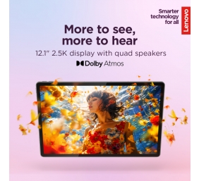 Lenovo | Idea Tab Plus (without power adapter) | ZAGF0156SE | 12.1 " | Luna Grey | IPS | 2560 x 1600 pixels | MediaTek | Dimensity 6400 | 12 GB | Soldered LPDDR4x | 256 GB | 5G | Wi-Fi | Front camera | 8 MP | Rear camera | 13 MP | Bluetooth | 5.2 | Androi