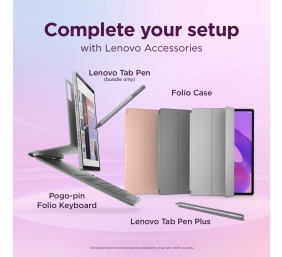 Lenovo Idea Tab Plus Wi-Fi (without power adapter) | ZAG70004SE | 12.1 " | Luna Grey | IPS | 2560 x 1600 pixels | MediaTek | Dimensity 6400 | 12 GB | Soldered LPDDR4x | 256 GB | Wi-Fi | Front camera | 8 MP | Rear camera | 13 MP | Bluetooth | 5.2 | Android