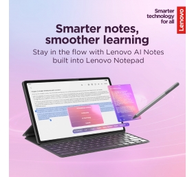 Lenovo Idea Tab Plus Wi-Fi (without power adapter) | ZAG70004SE | 12.1 " | Luna Grey | IPS | 2560 x 1600 pixels | MediaTek | Dimensity 6400 | 12 GB | Soldered LPDDR4x | 256 GB | Wi-Fi | Front camera | 8 MP | Rear camera | 13 MP | Bluetooth | 5.2 | Android