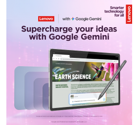 Lenovo Idea Tab Plus Wi-Fi (without power adapter) | ZAG70004SE | 12.1 " | Luna Grey | IPS | 2560 x 1600 pixels | MediaTek | Dimensity 6400 | 12 GB | Soldered LPDDR4x | 256 GB | Wi-Fi | Front camera | 8 MP | Rear camera | 13 MP | Bluetooth | 5.2 | Android