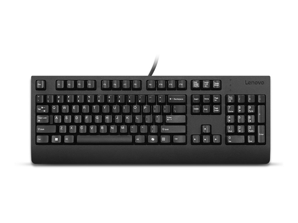 Lenovo Preferred Pro II USB Keyboard-US Euro | Keyboard | Wired | US Euro | Black