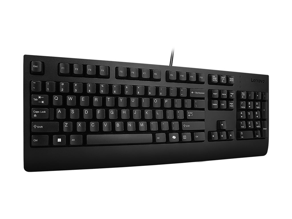 Lenovo Preferred Pro II USB Keyboard-US Euro | Keyboard | Wired | US Euro | Black