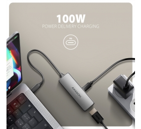 AXAGON Active converter RVC-HI8KPD, 100 W | USB Type-C to HDMI