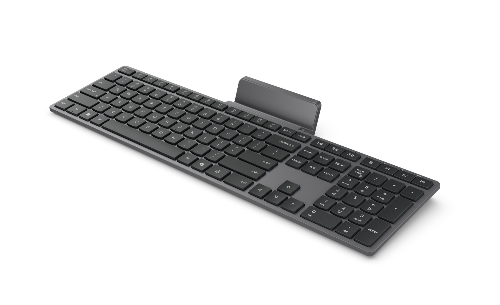 Lenovo 700 Modern Multi-Device Wireless Keyboard-US English | Keyboard | Wireless | US English | Bluetooth | Luna Grey