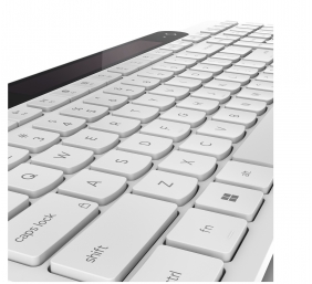 Lenovo 800 Self-Charging Bluetooth Keyboard-US English | Keyboard | Bluetooth | US English | White