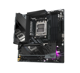 Gigabyte X870M AORUS ELITE WIFI7 | Processor family AMD | Processor socket AM5 | DDR5 | Supported hard disk drive interfaces SATA, M.2 | Number of SATA connectors 2