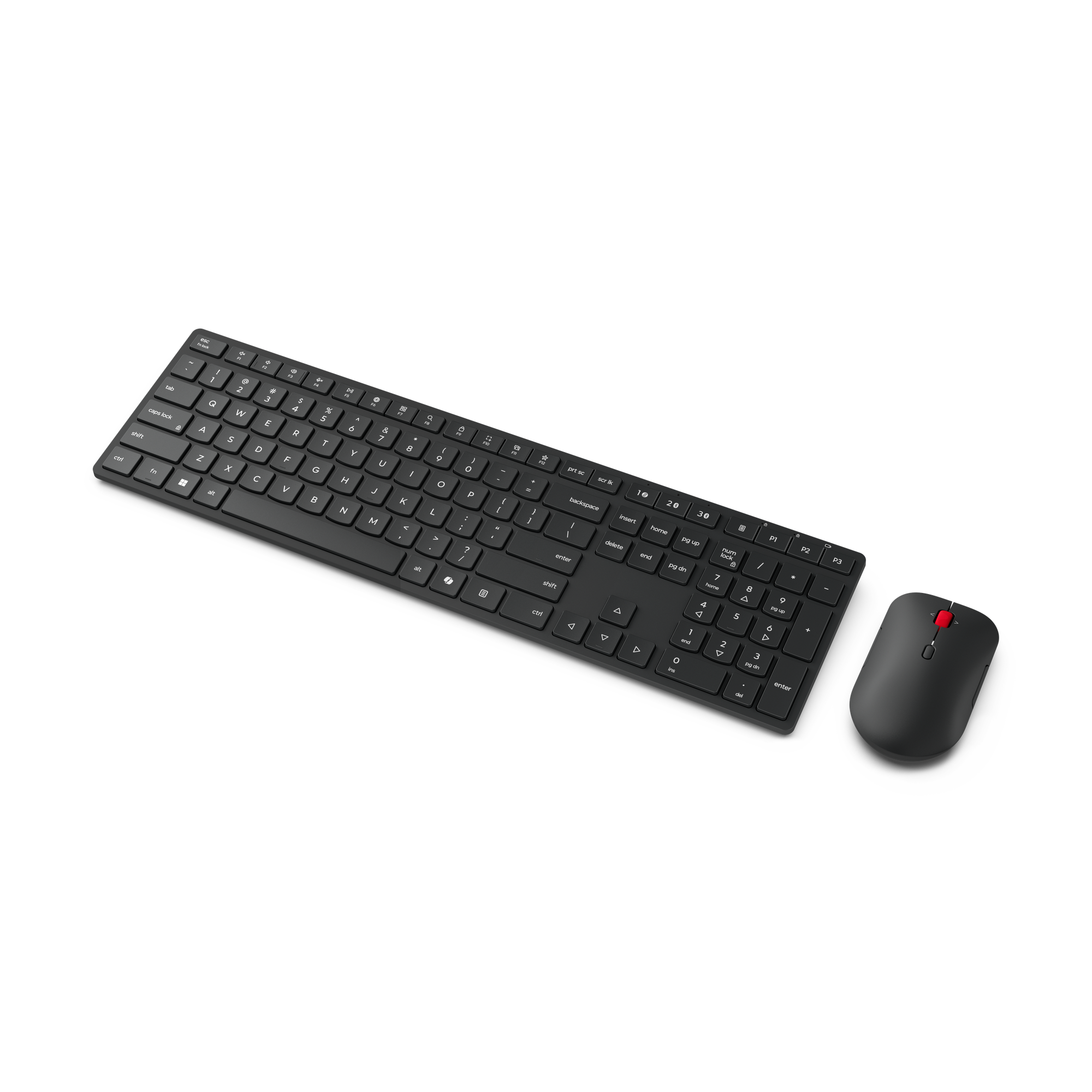 Lenovo Multi-Mode Pro Combo Keyboard and Mouse 6000-Lithuanian | Keyboard and Mouse Set | Wireless | Mouse included | Lithuanian | Bluetooth | Eclipse Black