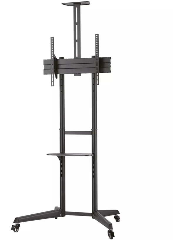Neomounts Floor stand | FL50-550BL1 TV trolley | Adjustable Height, Tilt | 37-70 " | Maximum weight (capacity) 50 kg | Black
