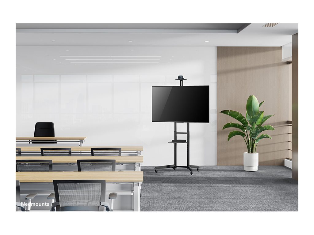 Neomounts Floor stand | FL50-550BL1 TV trolley | Adjustable Height, Tilt | 37-70 " | Maximum weight (capacity) 50 kg | Black