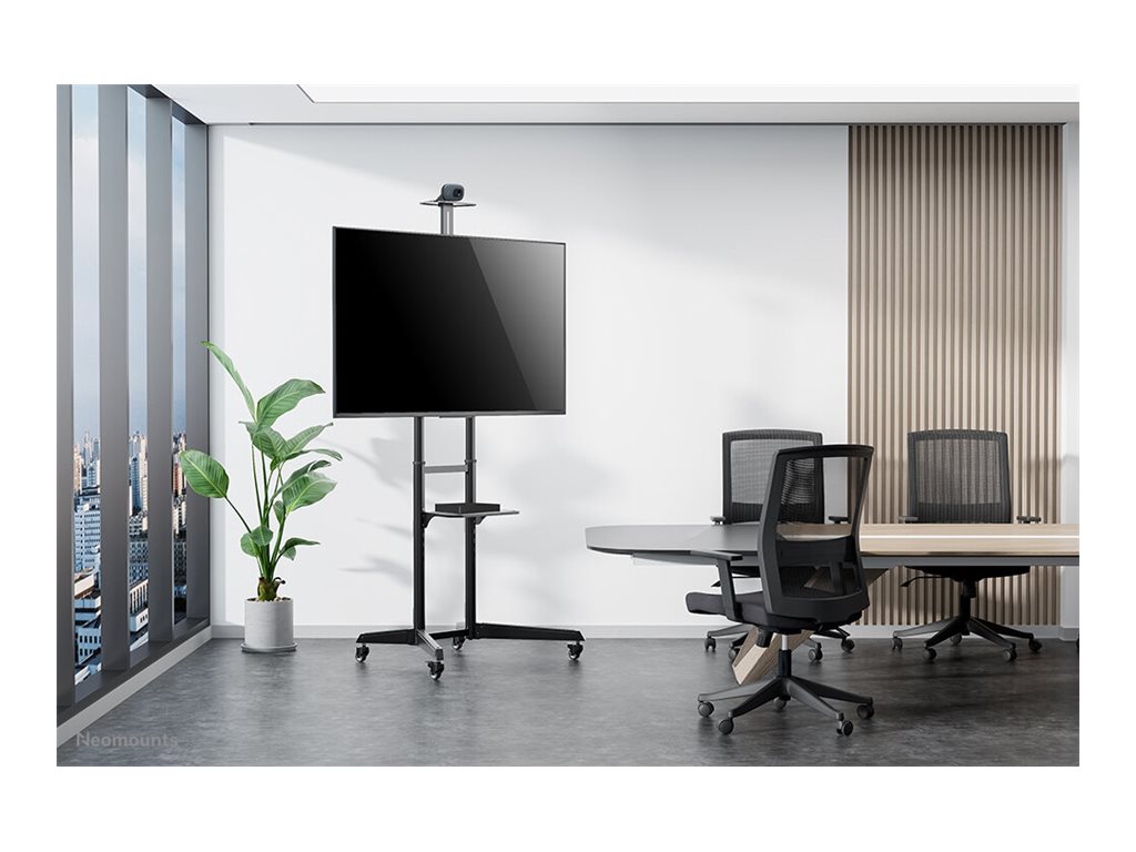 Neomounts Floor stand | FL50-550BL1 TV trolley | Adjustable Height, Tilt | 37-70 " | Maximum weight (capacity) 50 kg | Black