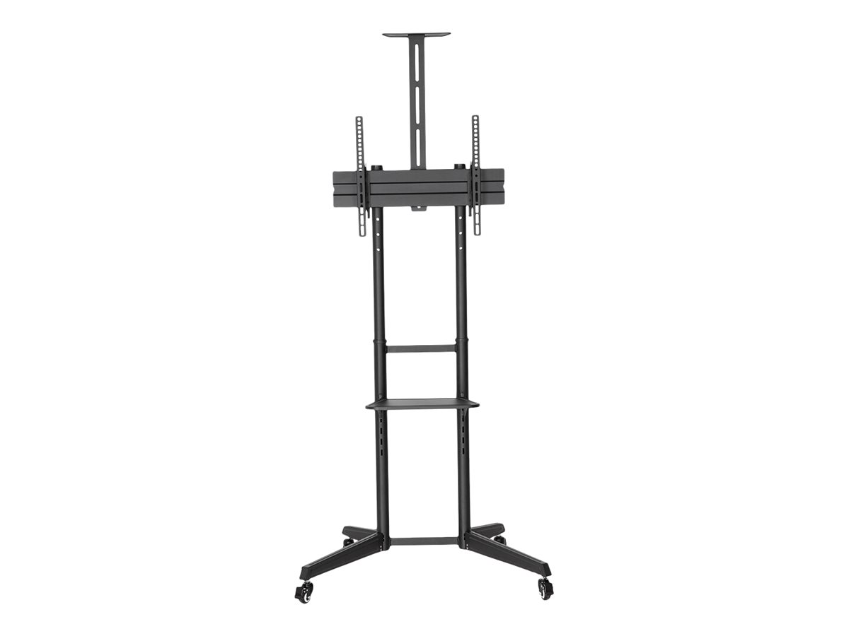 Neomounts Floor stand | FL50-550BL1 TV trolley | Adjustable Height, Tilt | 37-70 " | Maximum weight (capacity) 50 kg | Black
