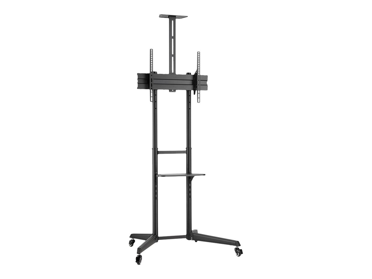 Neomounts Floor stand | FL50-550BL1 TV trolley | Adjustable Height, Tilt | 37-70 " | Maximum weight (capacity) 50 kg | Black