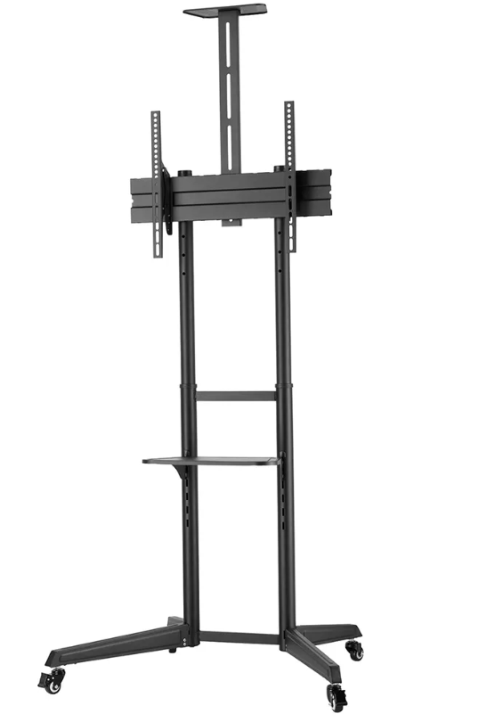Neomounts Floor stand | FL50-550BL1 TV trolley | Adjustable Height, Tilt | 37-70 " | Maximum weight (capacity) 50 kg | Black