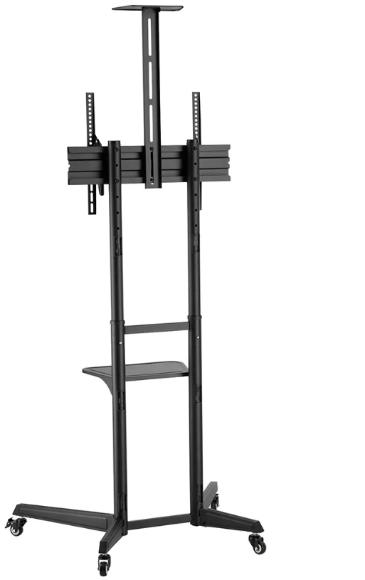 Neomounts Floor stand | FL50-550BL1 TV trolley | Adjustable Height, Tilt | 37-70 " | Maximum weight (capacity) 50 kg | Black