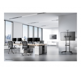 Neomounts Floor stand | FL50-550BL1 TV trolley | Adjustable Height, Tilt | 37-70 " | Maximum weight (capacity) 50 kg | Black
