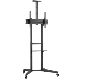 Neomounts Floor stand | FL50-550BL1 TV trolley | Adjustable Height, Tilt | 37-70 " | Maximum weight (capacity) 50 kg | Black