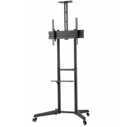 Neomounts Floor stand | FL50-550BL1 TV trolley | Adjustable Height, Tilt | 37-70 " | Maximum weight (capacity) 50 kg | Black