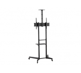 Neomounts Floor stand | FL50-550BL1 TV trolley | Adjustable Height, Tilt | 37-70 " | Maximum weight (capacity) 50 kg | Black