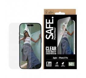 PanzerGlass Screen protector | Apple | iPhone 17 Pro | Transparent | Ultra-Wide Fit w. EasyAligner