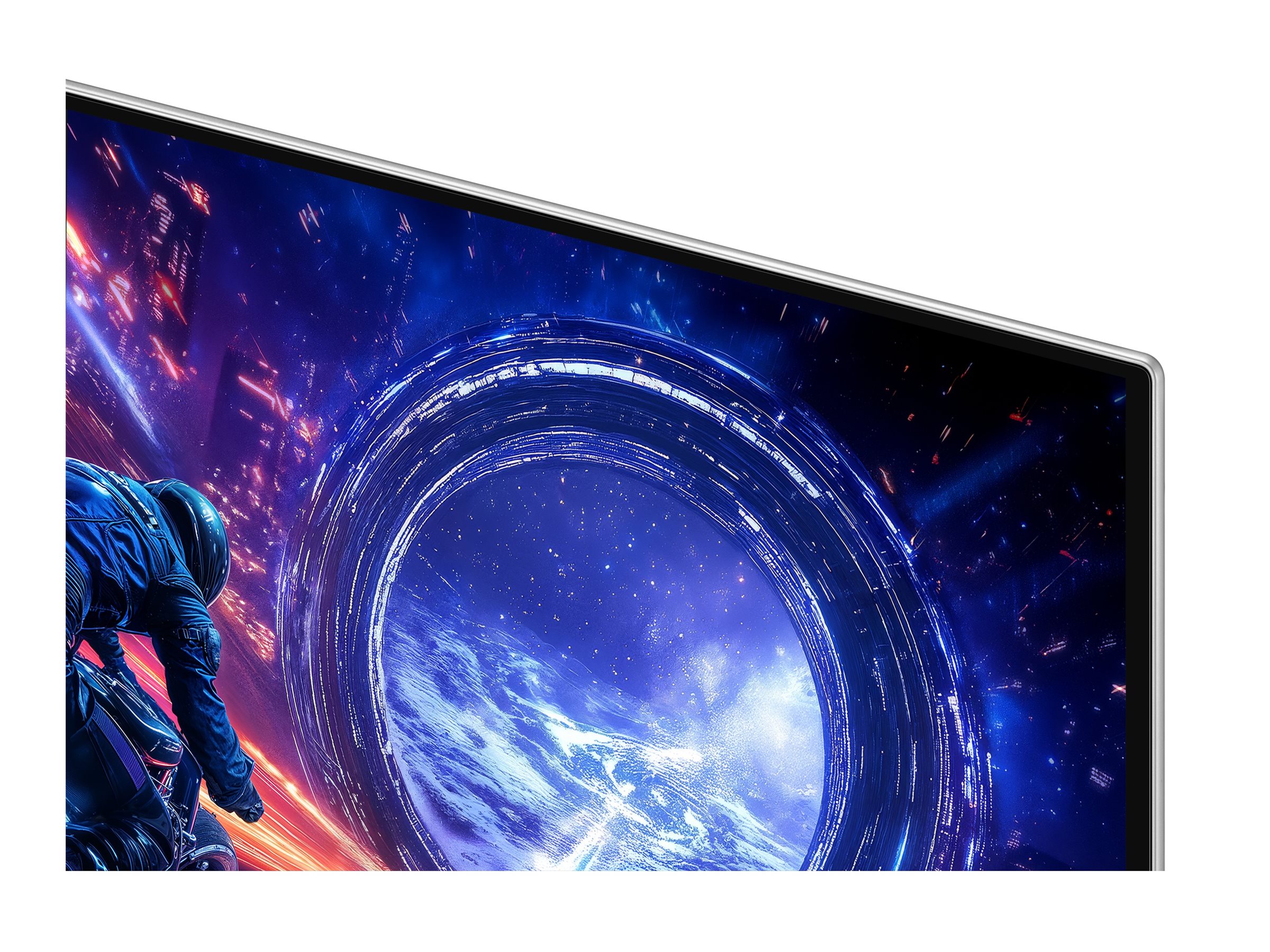 Samsung | LS27FG602SUXEN | 27 " | OLED | QHD | 16:9 | 500 Hz | 0.03 ms | 2560 x 1440 pixels | 300 cd/m² | HDMI ports quantity 2 | Silver