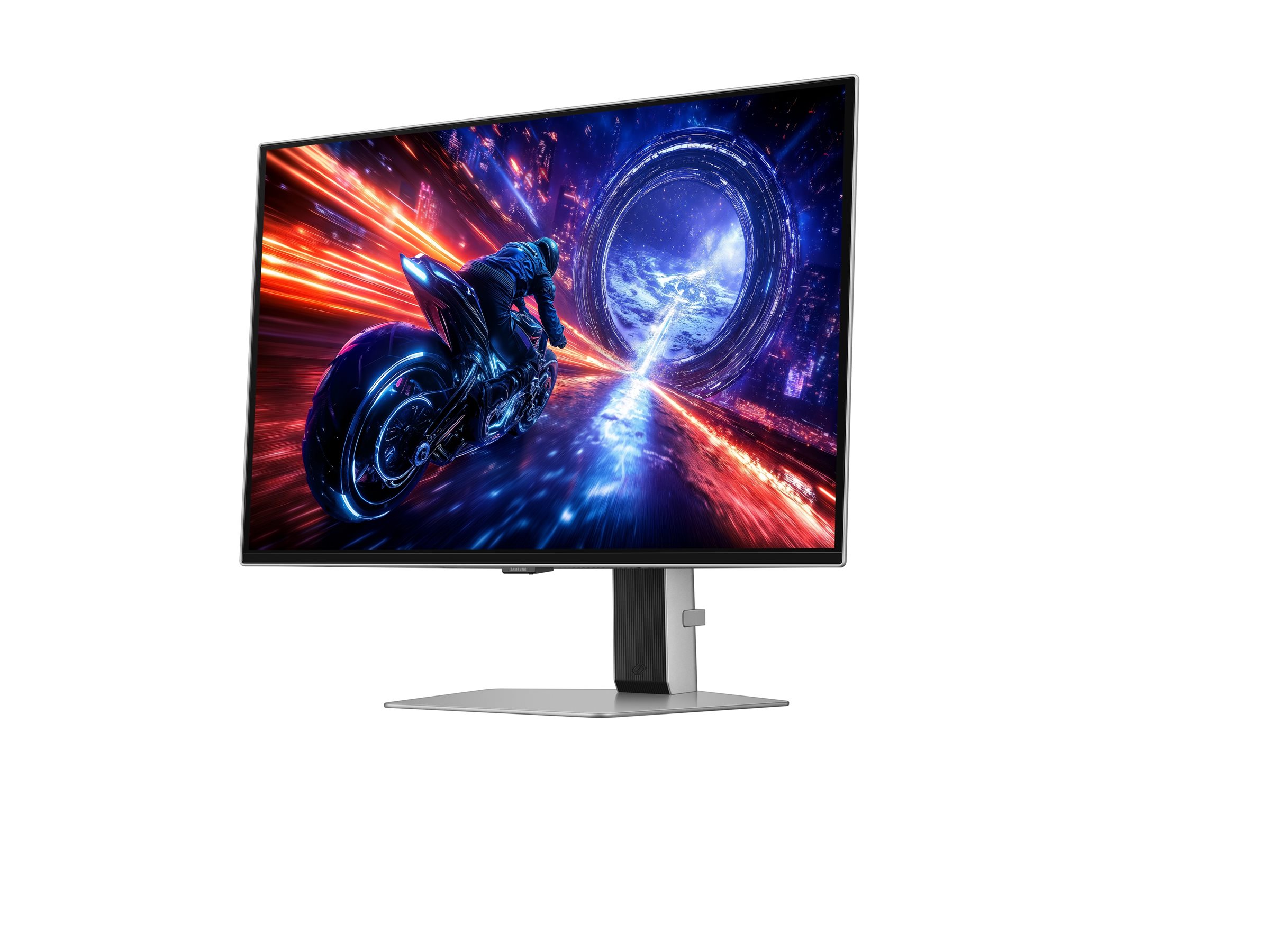 Samsung | LS27FG602SUXEN | 27 " | OLED | QHD | 16:9 | 500 Hz | 0.03 ms | 2560 x 1440 pixels | 300 cd/m² | HDMI ports quantity 2 | Silver