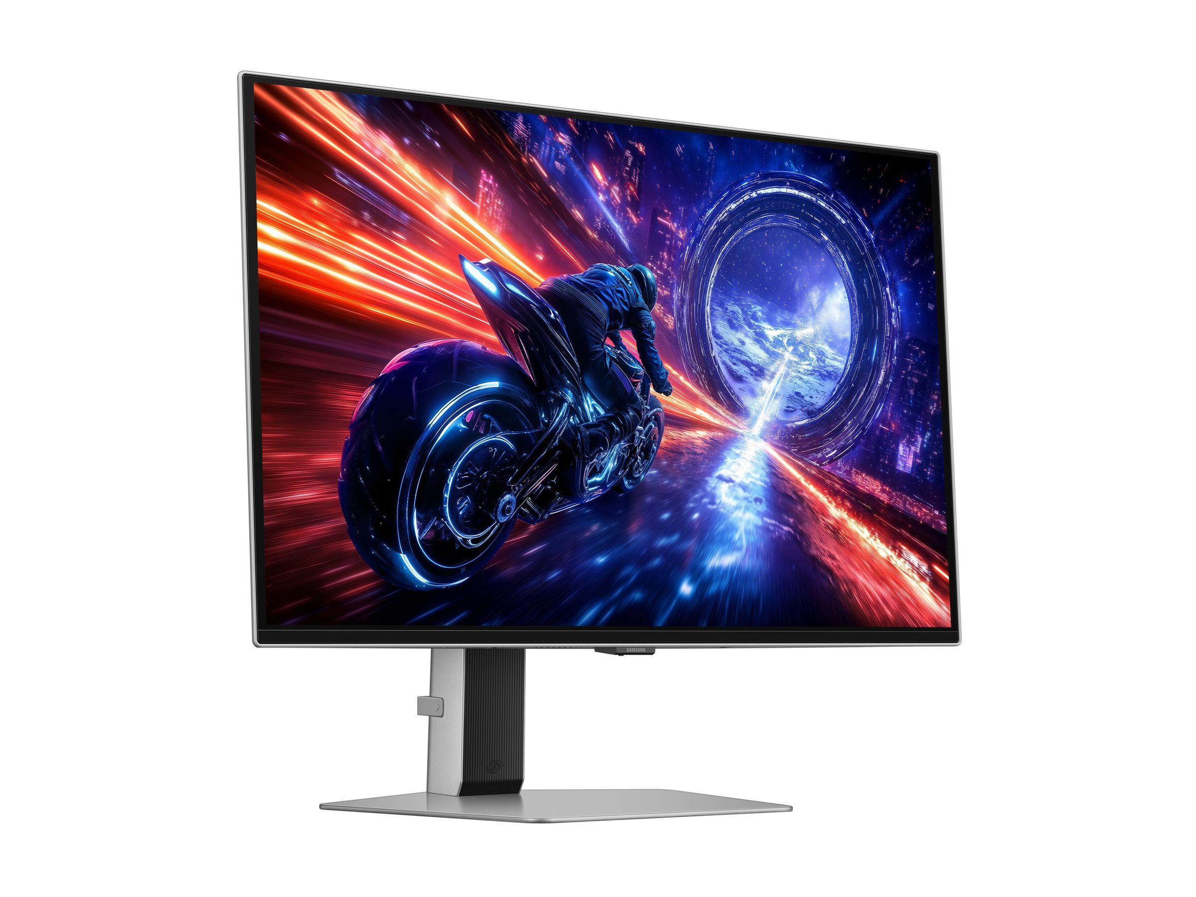 Samsung | LS27FG602SUXEN | 27 " | OLED | QHD | 16:9 | 500 Hz | 0.03 ms | 2560 x 1440 pixels | 300 cd/m² | HDMI ports quantity 2 | Silver