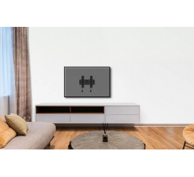 Neomounts Wall mount | WL30S-850BL12 TV mount | Micro adjustment | 24-65 " | Maximum weight (capacity) 40 kg | Black