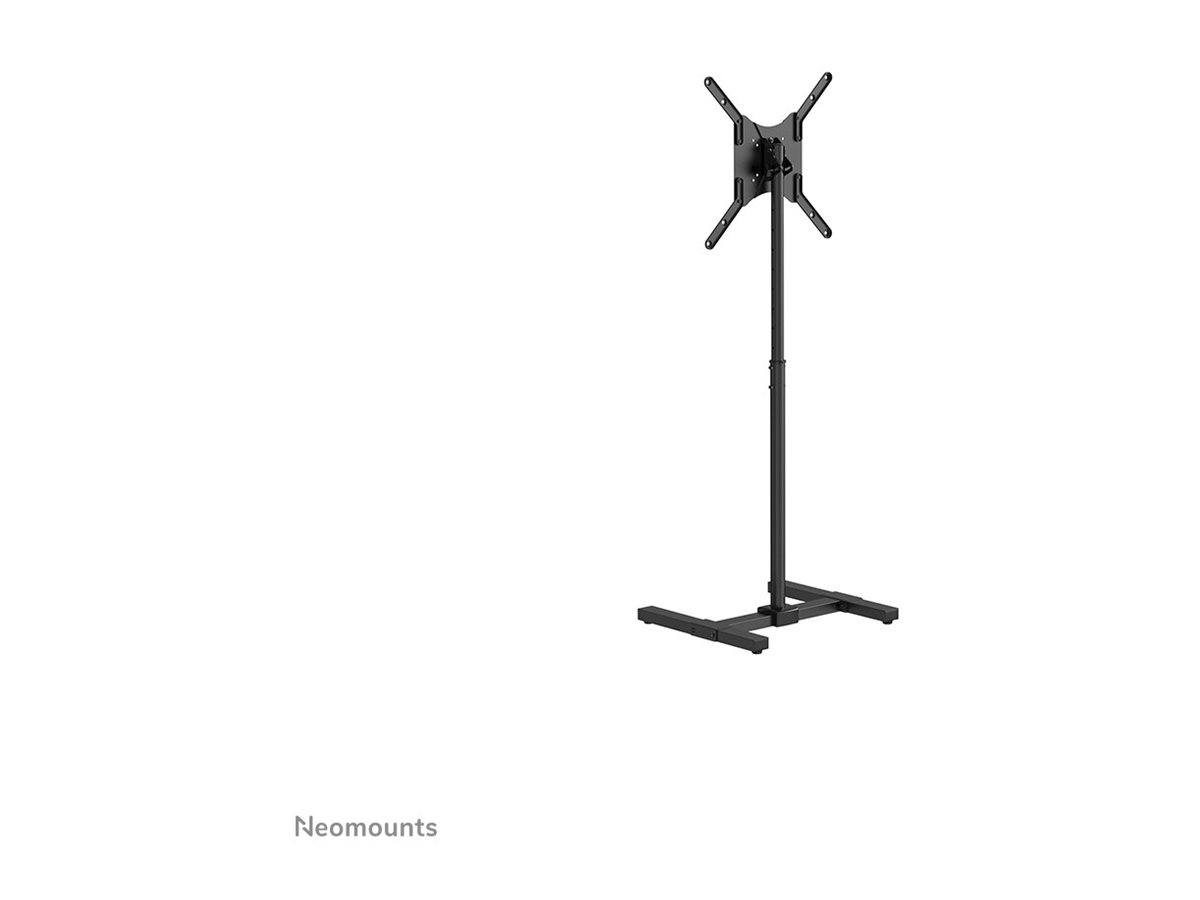Neomounts Floor stand | NS-FS100BLACK | Height adjustment, Tilt, Rotate | 10-55 " | Maximum weight (capacity) 20 kg | Black