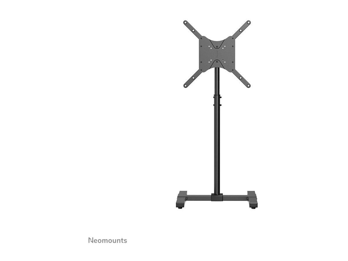 Neomounts Floor stand | NS-FS100BLACK | Height adjustment, Tilt, Rotate | 10-55 " | Maximum weight (capacity) 20 kg | Black