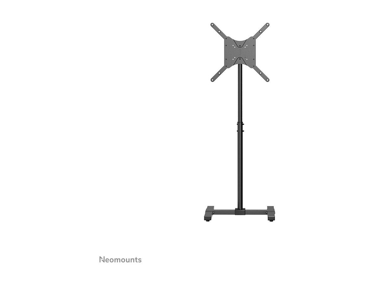 Neomounts Floor stand | NS-FS100BLACK | Height adjustment, Tilt, Rotate | 10-55 " | Maximum weight (capacity) 20 kg | Black