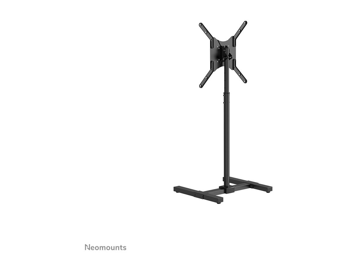 Neomounts Floor stand | NS-FS100BLACK | Height adjustment, Tilt, Rotate | 10-55 " | Maximum weight (capacity) 20 kg | Black