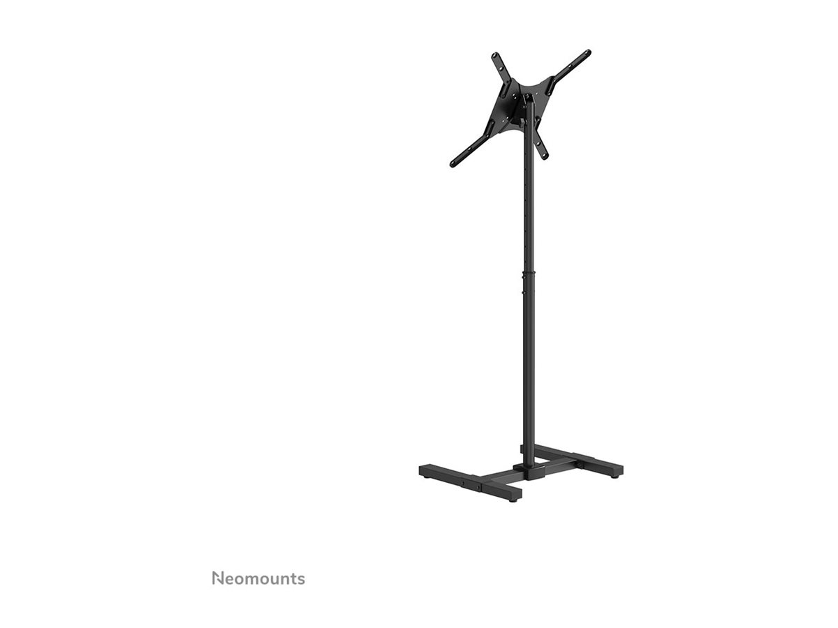 Neomounts Floor stand | NS-FS100BLACK | Height adjustment, Tilt, Rotate | 10-55 " | Maximum weight (capacity) 20 kg | Black