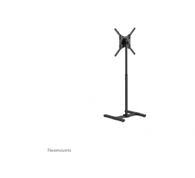 Neomounts Floor stand | NS-FS100BLACK | Height adjustment, Tilt, Rotate | 10-55 " | Maximum weight (capacity) 20 kg | Black