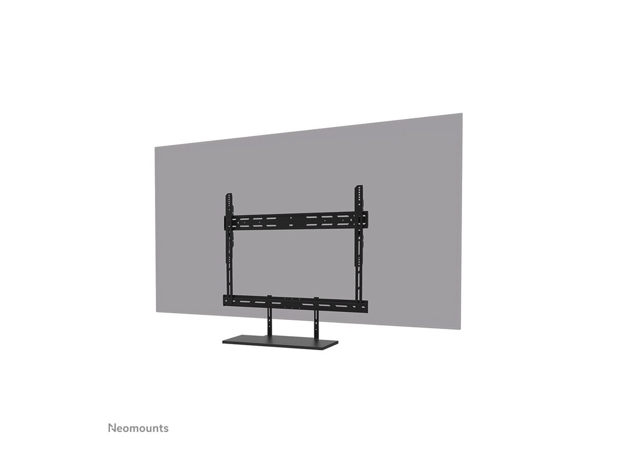 Neomounts Floor stand | AV40-500BL Keyboard Shelf Kit | Height adjustment | 43-110 " | Maximum weight (capacity) 2.5 kg | Black