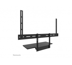 Neomounts Floor stand | AV40-500BL Keyboard Shelf Kit | Height adjustment | 43-110 " | Maximum weight (capacity) 2.5 kg | Black