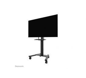 Neomounts Floor stand | AV40-500BL Keyboard Shelf Kit | Height adjustment | 43-110 " | Maximum weight (capacity) 2.5 kg | Black