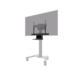 Neomounts Floor stand | AV45-500BL Laptop Shelf Kit | Height adjustment | 43-110 " | Maximum weight (capacity) 2.5 kg | Black