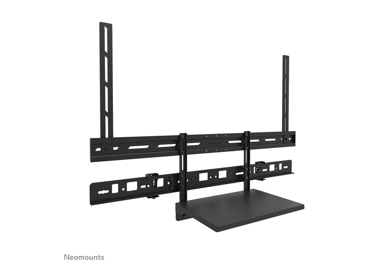Neomounts AV60-500BL Videobar and laptop shelf kit | Universal | 43-110 " | Maximum weight (capacity) 8 kg | Black