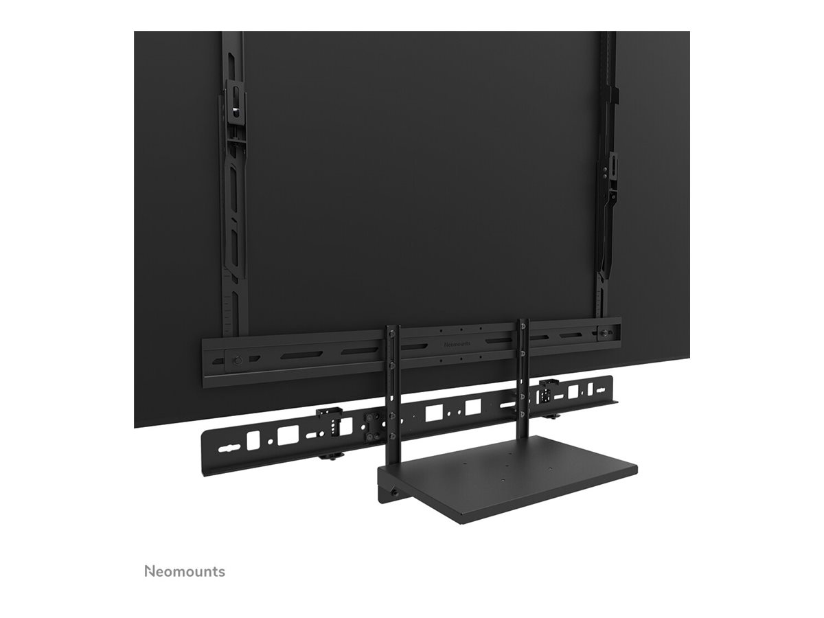 Neomounts AV60-500BL Videobar and laptop shelf kit | Universal | 43-110 " | Maximum weight (capacity) 8 kg | Black