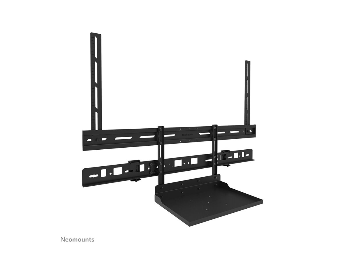 Neomounts AV60-500BL Videobar and laptop shelf kit | Universal | 43-110 " | Maximum weight (capacity) 8 kg | Black