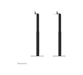 Neomounts Floor stand | AV80-500BL Videobar | Height adjustment, Depth adjustment | 43-110 " | Maximum weight (capacity) 10 kg | Black