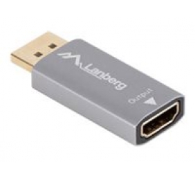 Lanberg Displayport (M) to HDMI (F) Adapter 4K, Silver | AD-DP-HD-01