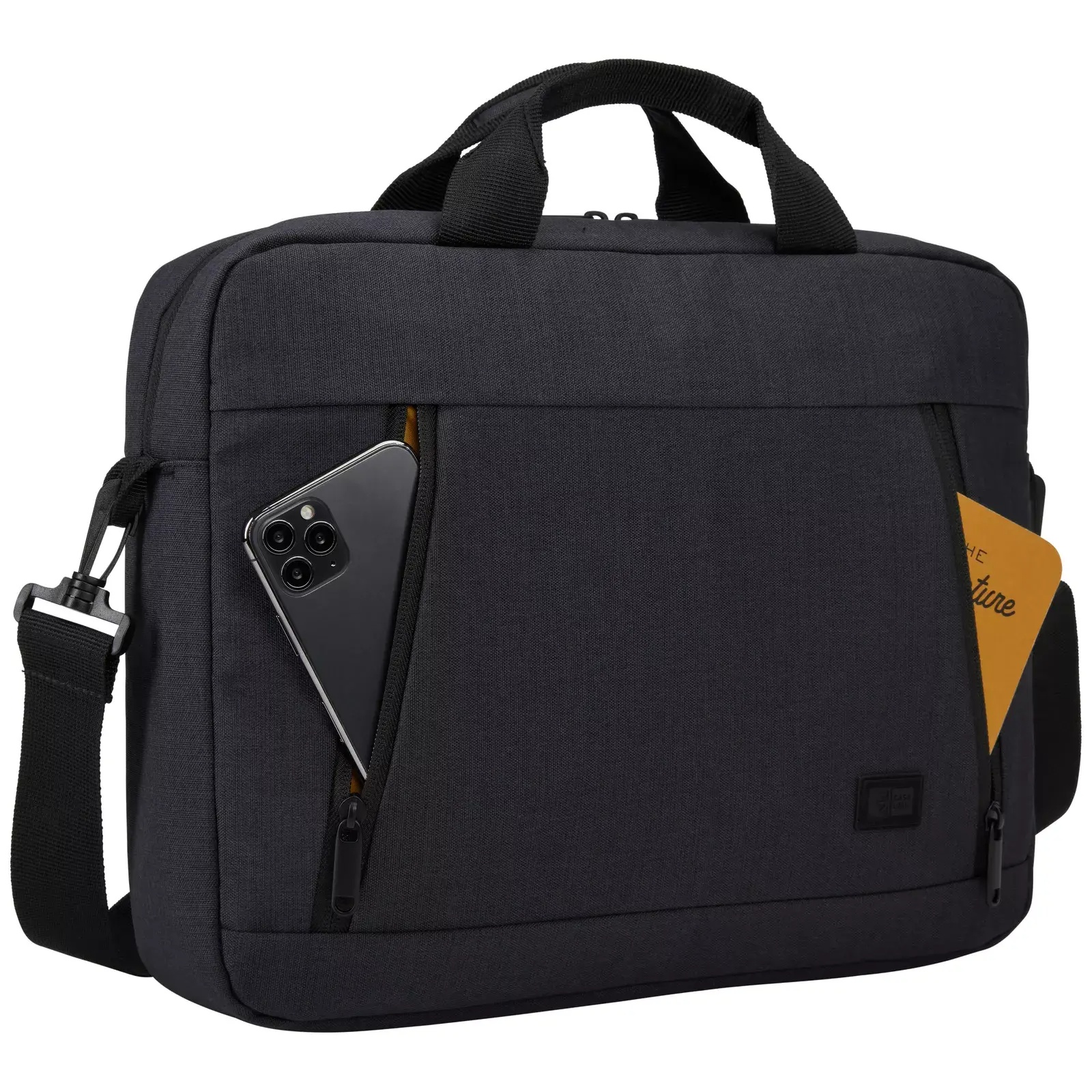 Case Logic Huxton | Fits up to size 14 " | Laptop attaché | Black | Shoulder strap