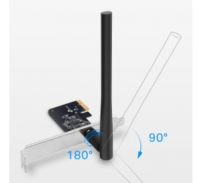 TP-Link ARCHER T2E AC600 Wireless Dual Band PCI Express Adapteris