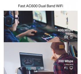 TP-Link ARCHER T2E AC600 Wireless Dual Band PCI Express Adapteris