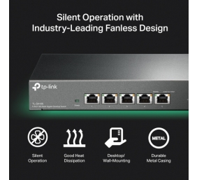 TP-Link TL-SX105 5-Port 10G Desktop Šakotuvas