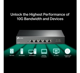 TP-Link TL-SX105 5-Port 10G Desktop Šakotuvas